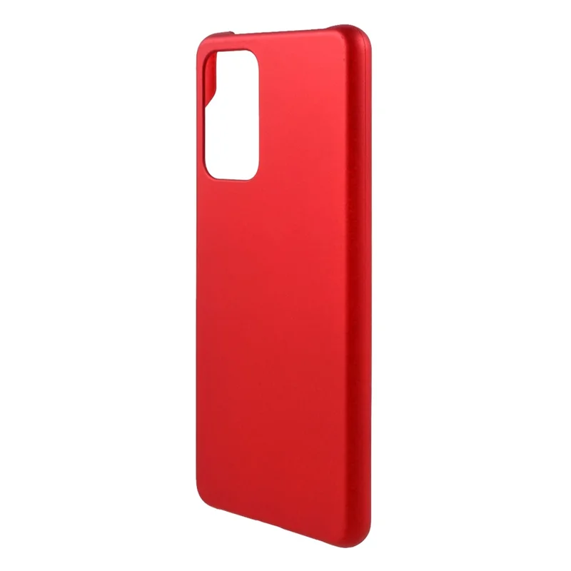 Couvercle de Protecteur de Téléphone Portable en Plastique Dur Brillant Pour Samsung Galaxy A52 4g / 5G / A52s 5G - Rouge