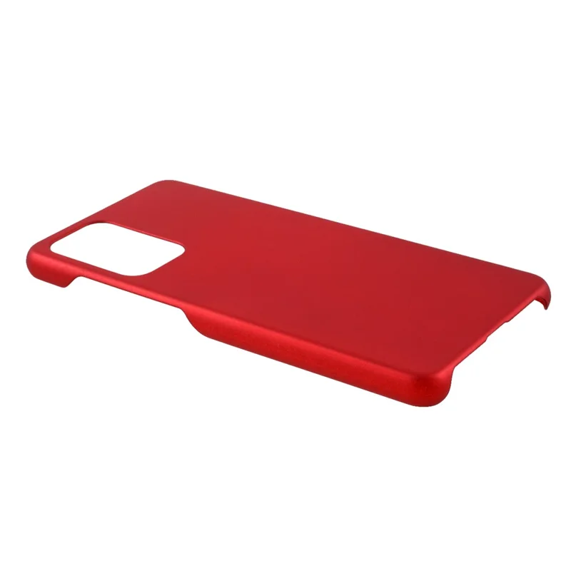 Couvercle de Protecteur de Téléphone Portable en Plastique Dur Brillant Pour Samsung Galaxy A52 4g / 5G / A52s 5G - Rouge