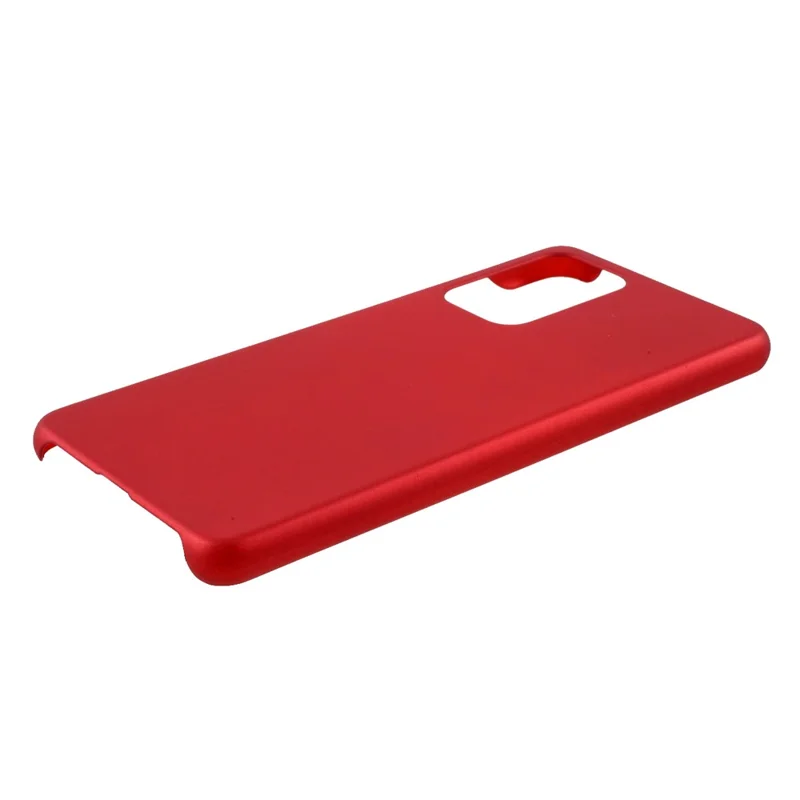 Couvercle de Protecteur de Téléphone Portable en Plastique Dur Brillant Pour Samsung Galaxy A52 4g / 5G / A52s 5G - Rouge