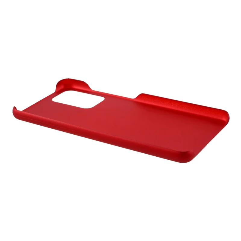 Couvercle de Protecteur de Téléphone Portable en Plastique Dur Brillant Pour Samsung Galaxy A52 4g / 5G / A52s 5G - Rouge