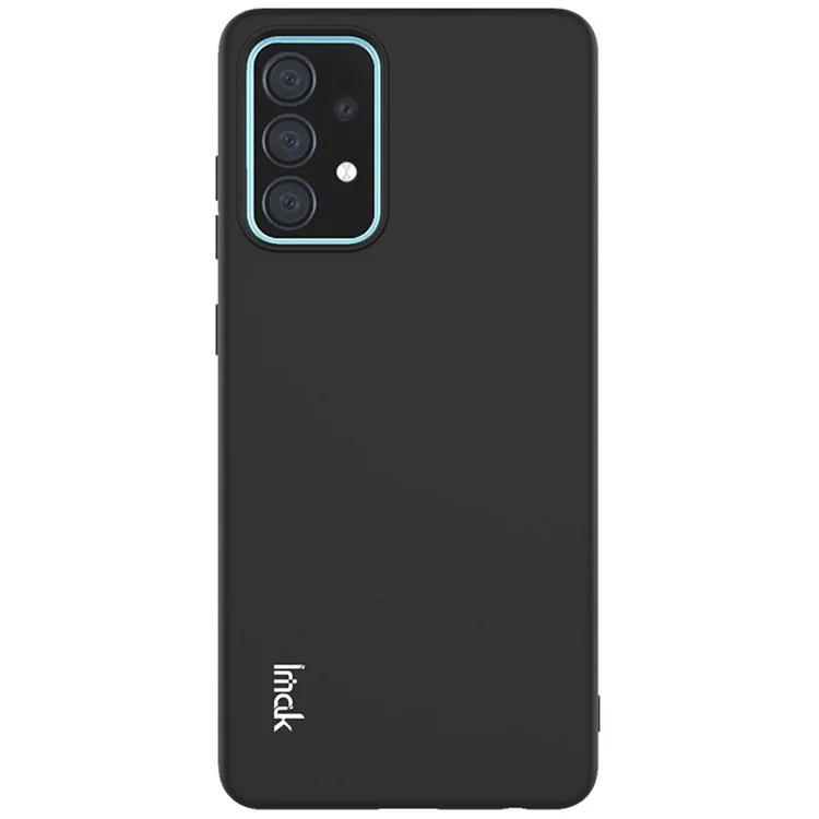 IMAK UC-2 Série Skin-feel Soft TPU Téléphone de Protection Pour Samsung Galaxy A52 4g / 5G / A52s 5G - le Noir