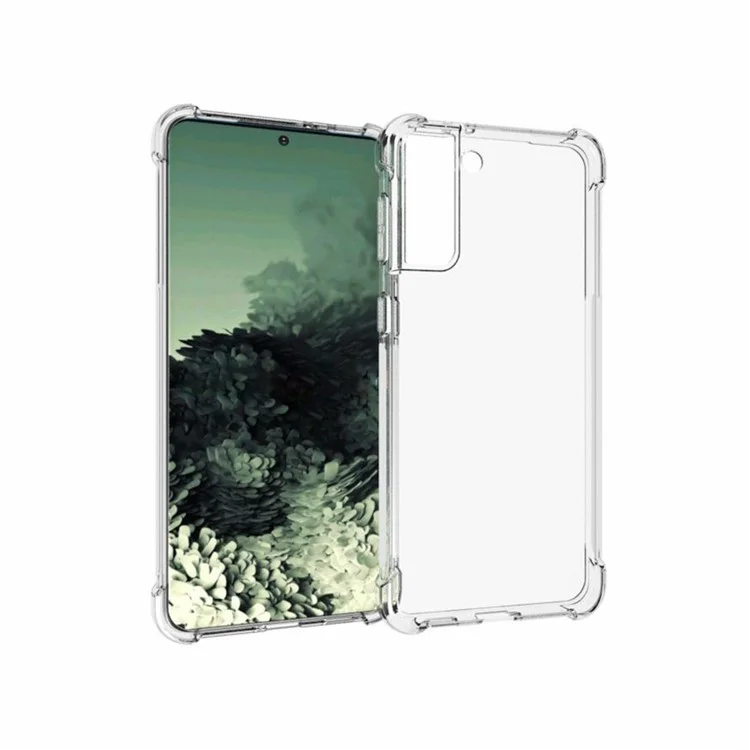 Coque de protection antidérapante et antichoc en TPU pour Samsung Galaxy S21+