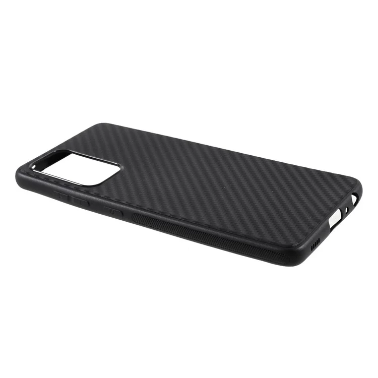 Para Samsung Galaxy A52 4G/5G / Caso de Capa do Protetor TPU de Fibra de Carbono A52s 5G