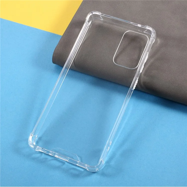 Panneau Arrière ACRYLIQUE CLEAR ACHI + Étui Combiné Soft TPU Edge Pour Samsung Galaxy A72 4G / 5G