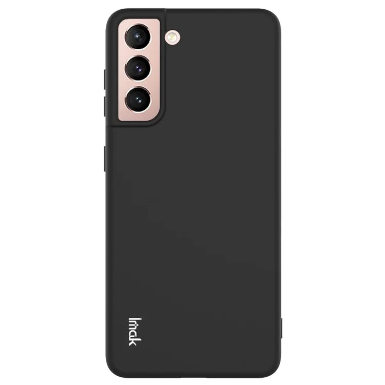 IMAK UC-2 Серия противоцарапная цветная мягкая ТПУ-накладка для Samsung Galaxy S21 Plus 5G - Черный 
