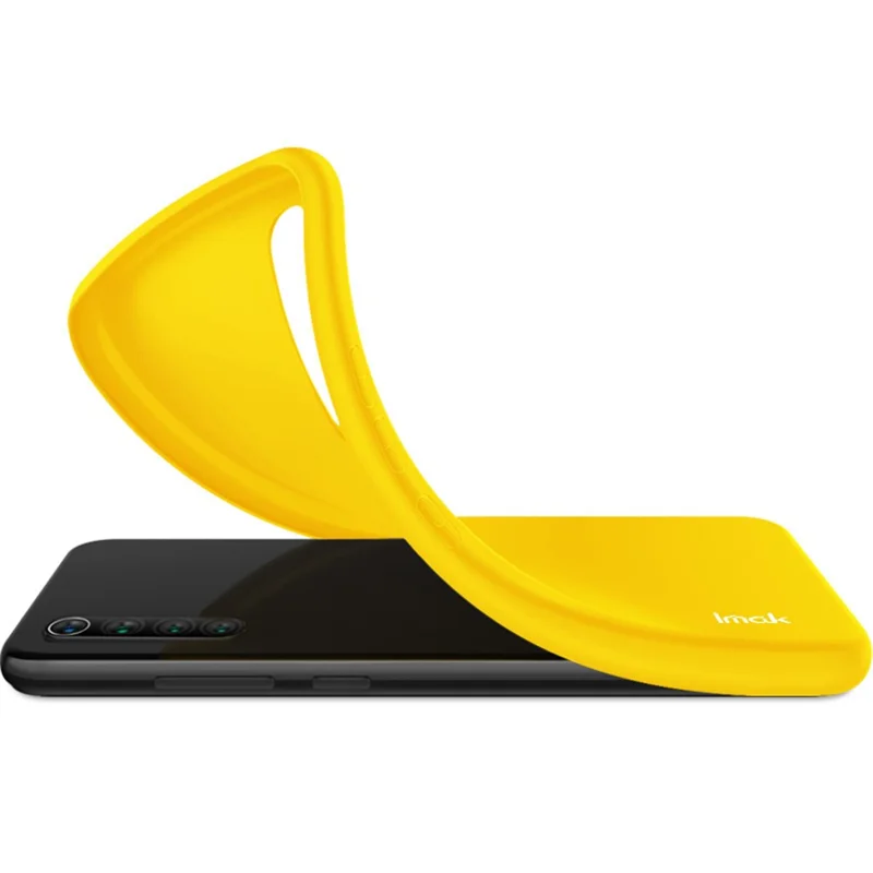 IMAK UC-2 Series Anti-Scratch Colorful Soft TPU Cover Case for Samsung Galaxy S21 Plus 5G - Yellow