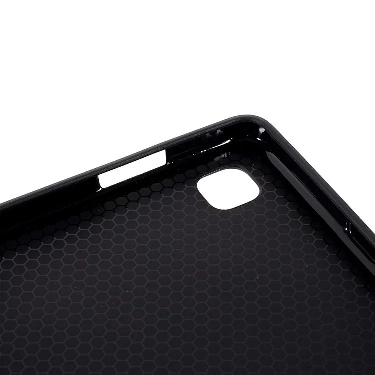 AMORUS Tri-fold Leather with Stand Stylish Case для Samsung Galaxy Tab A7 10.4 (2020) / (2022) T500 - Черный