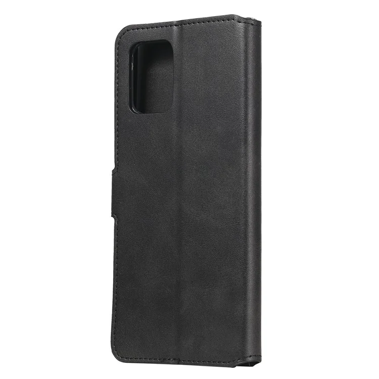 Classic Wallet Stand Leather Phone Cover Case for Samsung Galaxy A42 5G - Black