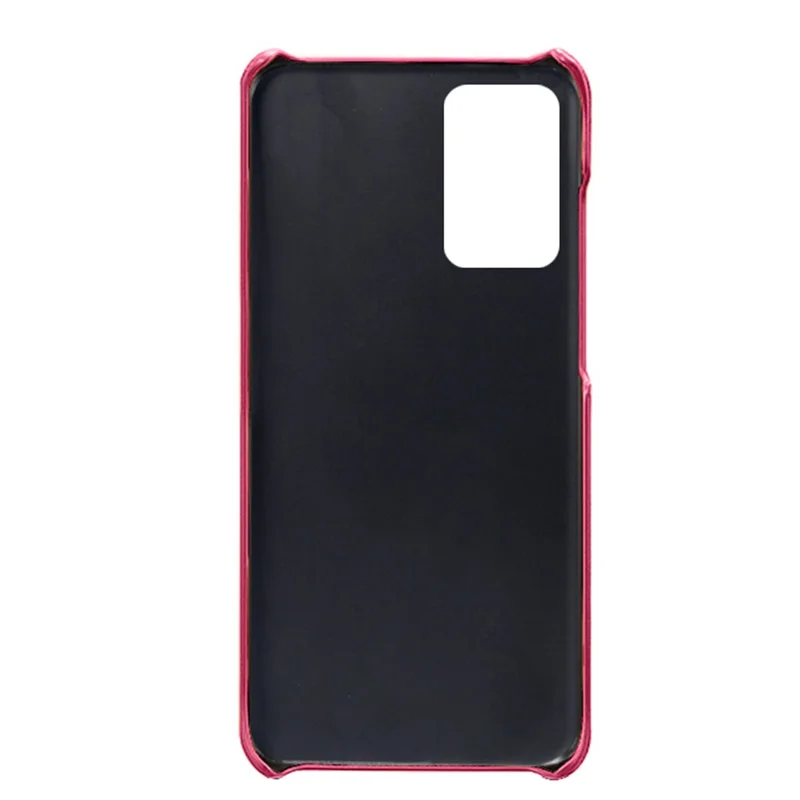 KSQ Case for Samsung Galaxy A52 4G/5G / A52s 5G, Card Slots Design PU Leather PC Inner Shock-Absorbing Cover - Rose