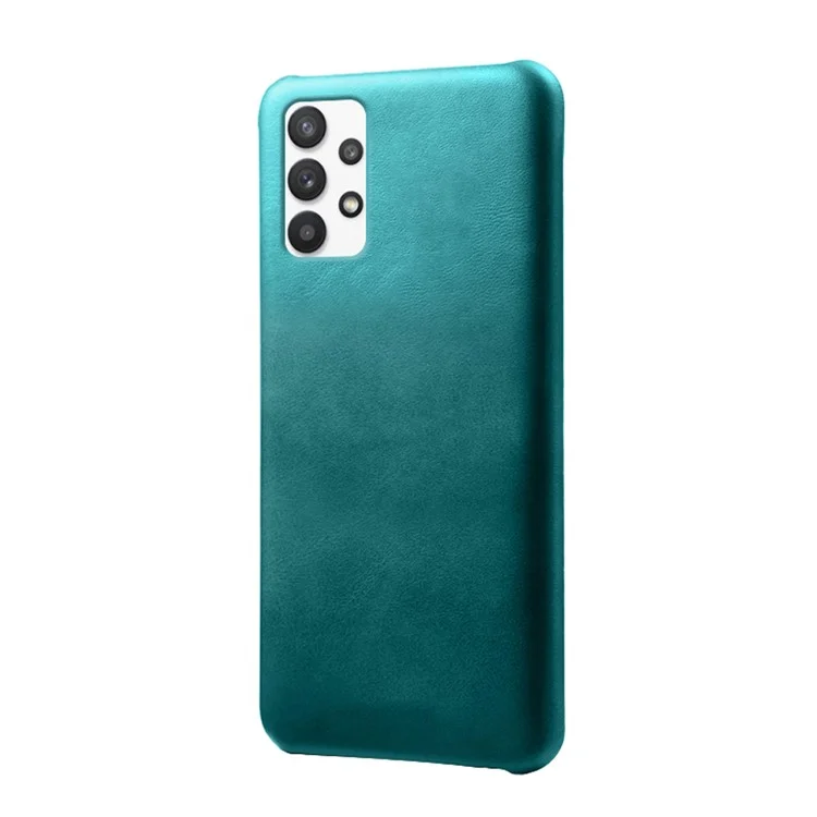 KSQ PU Leather Coated PC Phone Case for Samsung Galaxy A32 5G/M32 5G - Green