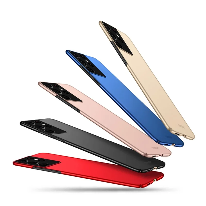 MOFI Shield Slim Frosted Hard PC Case for Samsung Galaxy S21 Ultra 5G - Black