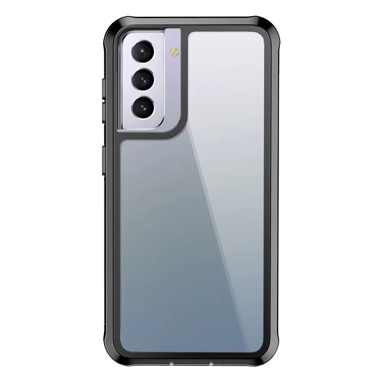 Ganzkörperschutz Hard PC Case Shell Eingebauter Pet-bildschirmschutz Für Samsung Galaxy S21+ 5G