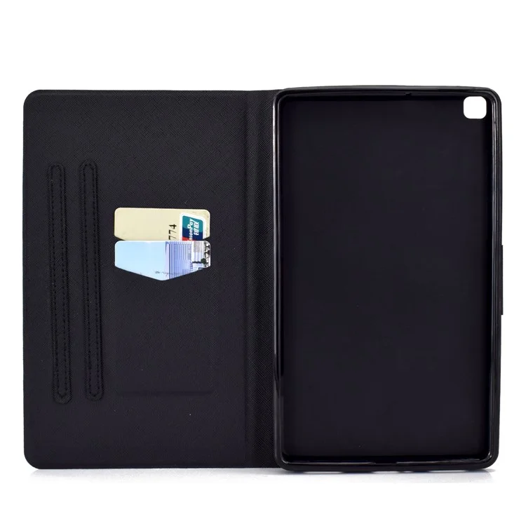 Standdesign-Muster-Druck-Leder-Vollschutz-Tablet-Gehäuse Für Samsung-Galaxie-Tab A7 10.4 (2020) T500 - Löwe