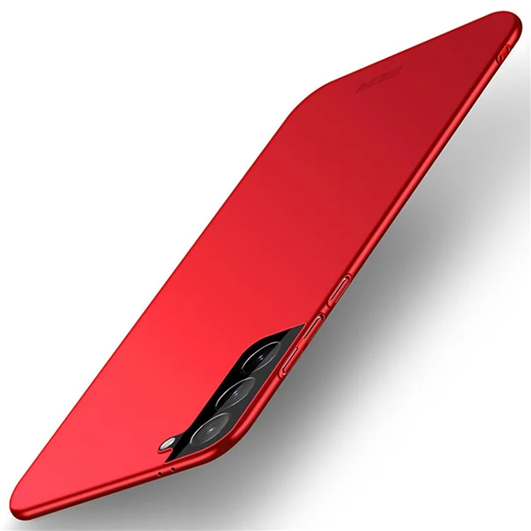 MOFI Shield Slim Frosted Hard PC Case für Samsung Galaxy S21 4G/5G - Rot