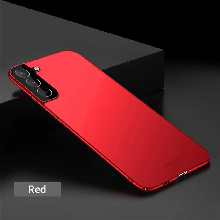 MOFI Shield Slim Frosted Hard PC Case für Samsung Galaxy S21 4G/5G - Rot