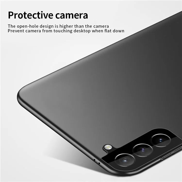 MOFI Shield Slim Frosted Hard PC Case für Samsung Galaxy S21 4G/5G - Rot