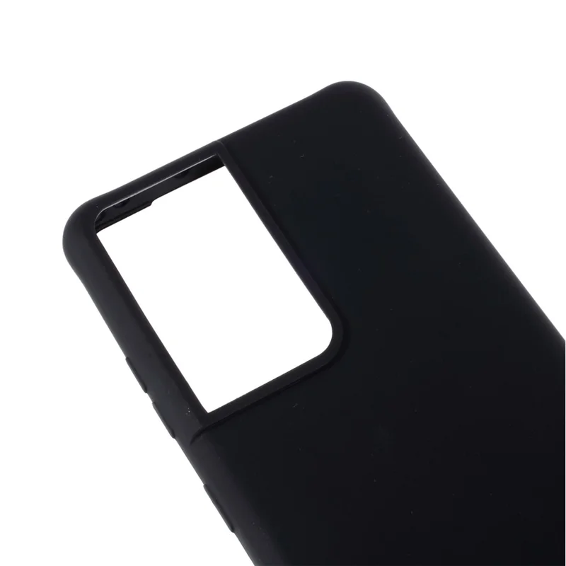 Soft TPU Case with Hanging Rope for Samsung Galaxy S21 Ultra 5G - Black