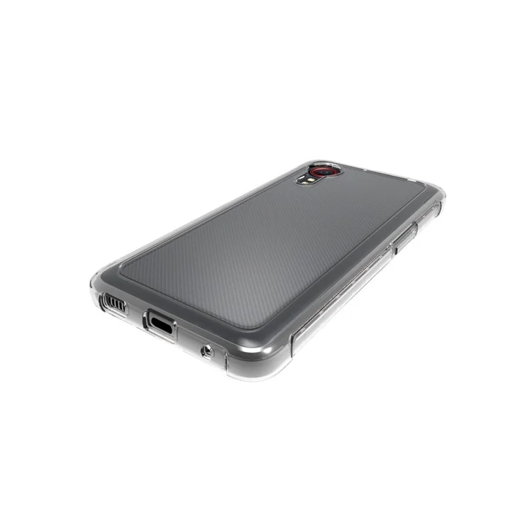 10Pcs/Pack Protective Case Watermark Resistant Flexible TPU Cover for Samsung Galaxy Xcover 5