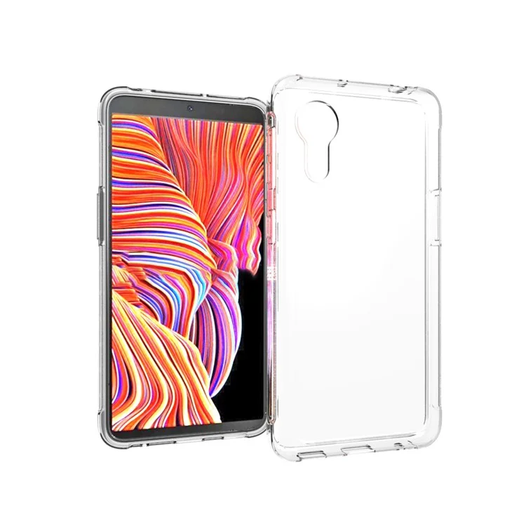 10Pcs/Pack Protective Case Watermark Resistant Flexible TPU Cover for Samsung Galaxy Xcover 5