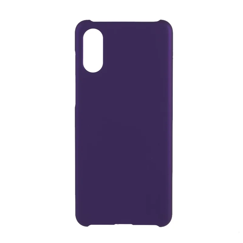 Rubberized Hard PC Cell Phone Case for Samsung Galaxy M02/A02 (EU Version) - Purple
