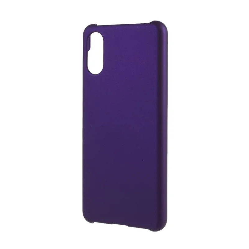Rubberized Hard PC Cell Phone Case for Samsung Galaxy M02/A02 (EU Version) - Purple