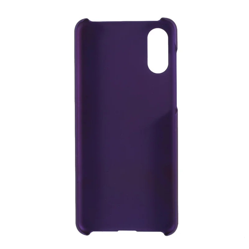 Rubberized Hard PC Cell Phone Case for Samsung Galaxy M02/A02 (EU Version) - Purple