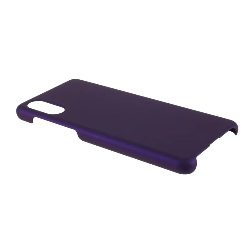 Rubberized Hard PC Cell Phone Case for Samsung Galaxy M02/A02 (EU Version) - Purple