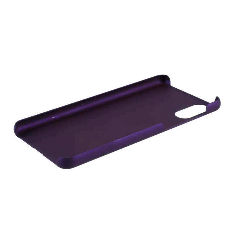 Rubberized Hard PC Cell Phone Case for Samsung Galaxy M02/A02 (EU Version) - Purple