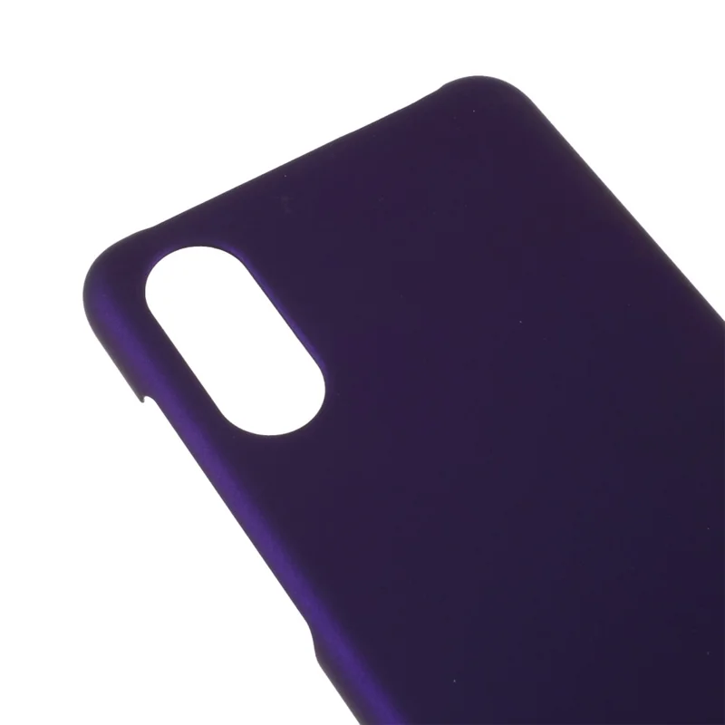 Rubberized Hard PC Cell Phone Case for Samsung Galaxy M02/A02 (EU Version) - Purple