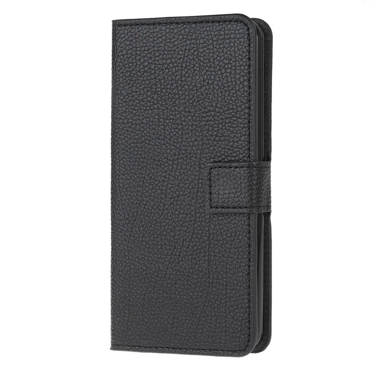 Étui de protection en cuir avec texture de litchi pour Samsung Galaxy Xcover 5