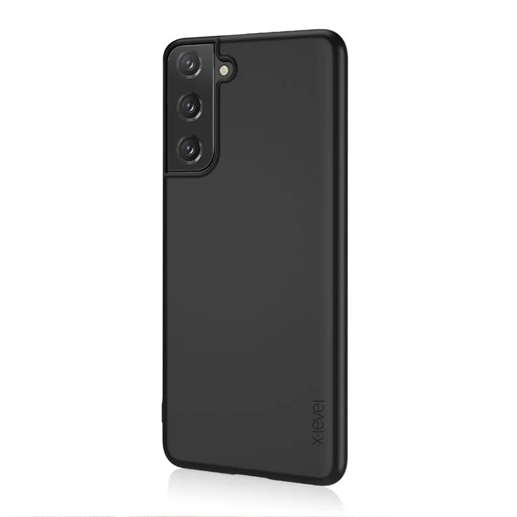 Copertina Telefonica TPU Glassata di Qualità x Per Samsung Galaxy S21 5G/4G - Nero