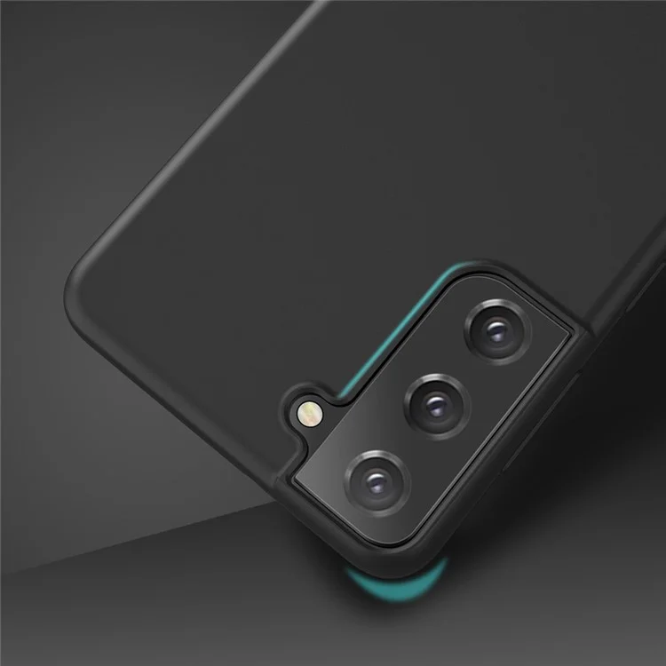 Copertina Telefonica TPU Glassata di Qualità x Per Samsung Galaxy S21+ 5G - Nero