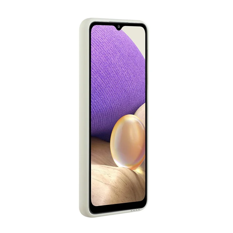Drop-resistant Flexible TPU Phone Case with Card Holder Cover for Samsung Galaxy A72 4G/5G - White