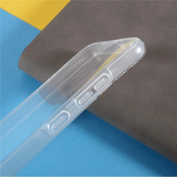 Capa Protetora Híbrida de PET na Parte Frontal + Armação de TPU + Painel Traseiro Acrílico Transparente de Cobertura Total para Samsung Galaxy A32 4G