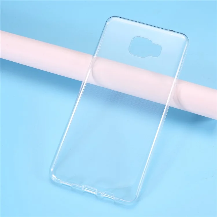 Ultrathin Gel TPU Phone Case for Samsung Galaxy C7 - Transparent