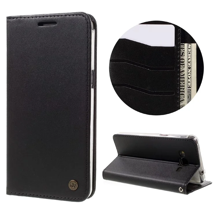 ROAR KOREA Only One Flip Leather Case for Samsung Galaxy Grand Prime SM-G530 - Black