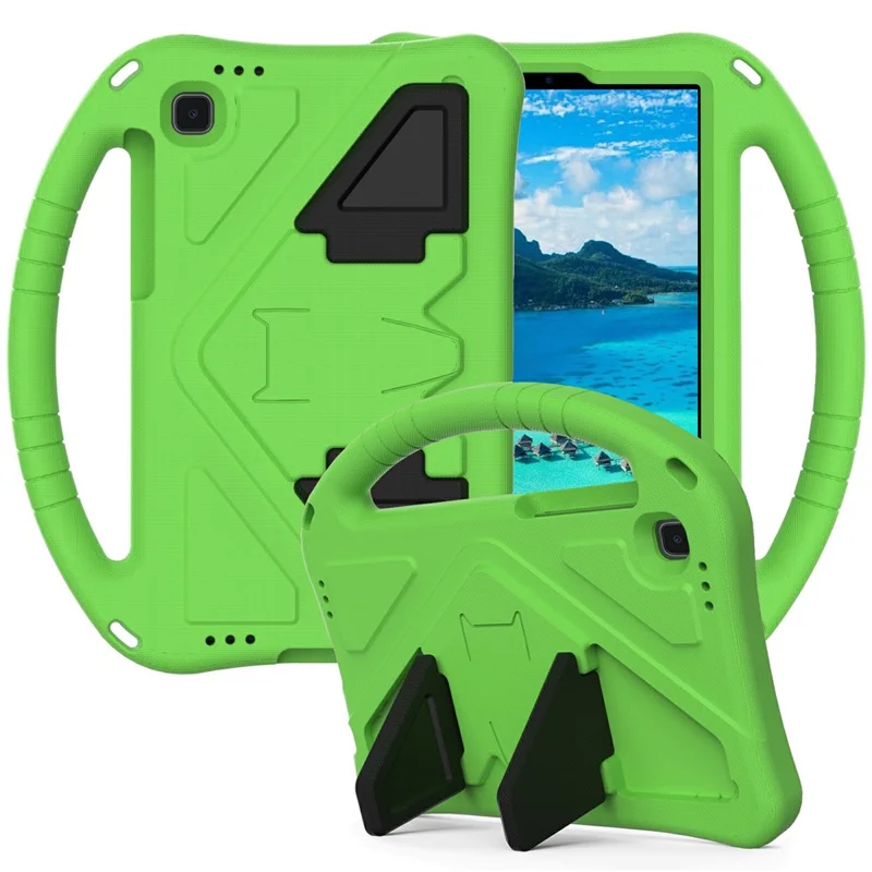 Kickstand Design Shockproof EVA Tablet Covering Case for Samsung Galaxy Tab A7 Lite - Green