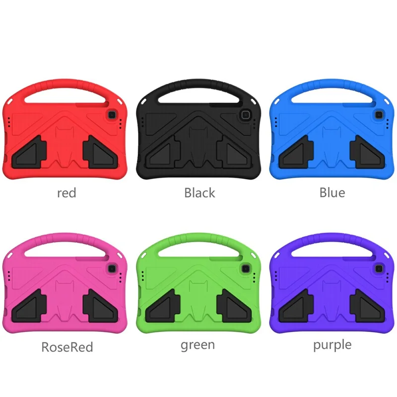 Kickstand Design Shockproof EVA Tablet Covering Case for Samsung Galaxy Tab A7 Lite - Green