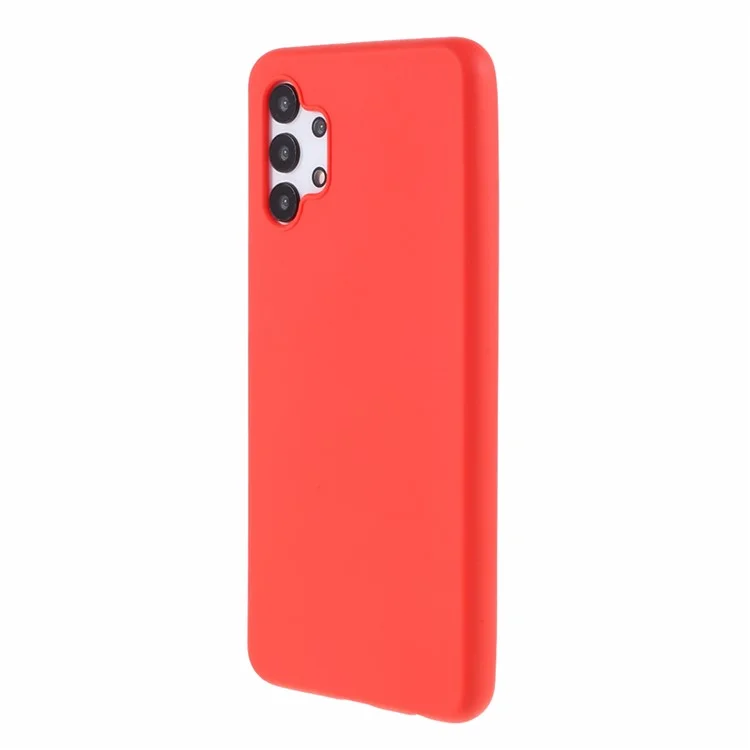 Matte TPU Case for Samsung Galaxy A32 5G/M32 5G Mobile Phone Case - Red