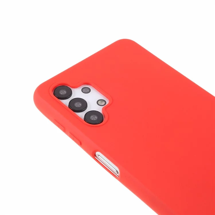 Matte TPU Case for Samsung Galaxy A32 5G/M32 5G Mobile Phone Case - Red