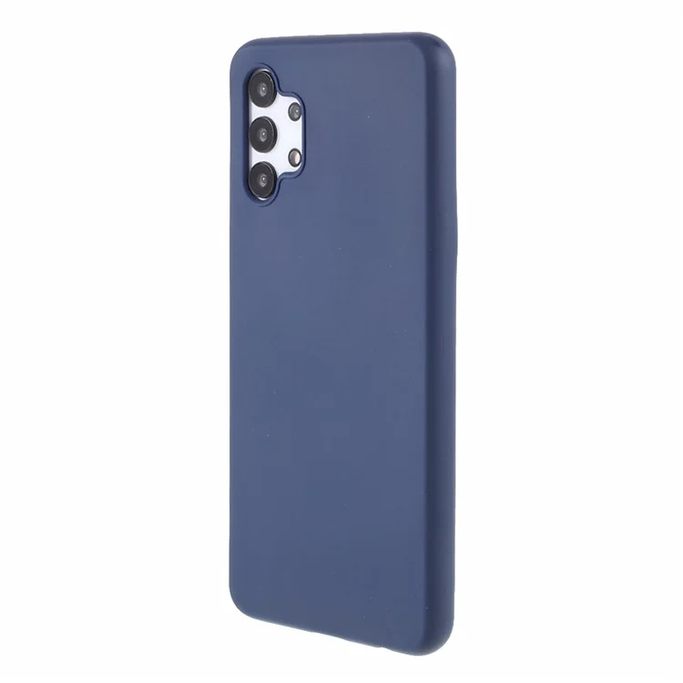 Matte TPU Case for Samsung Galaxy A32 5G/M32 5G Mobile Phone Case - Dark Blue