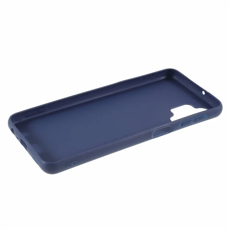 Matte TPU Case for Samsung Galaxy A32 5G/M32 5G Mobile Phone Case - Dark Blue
