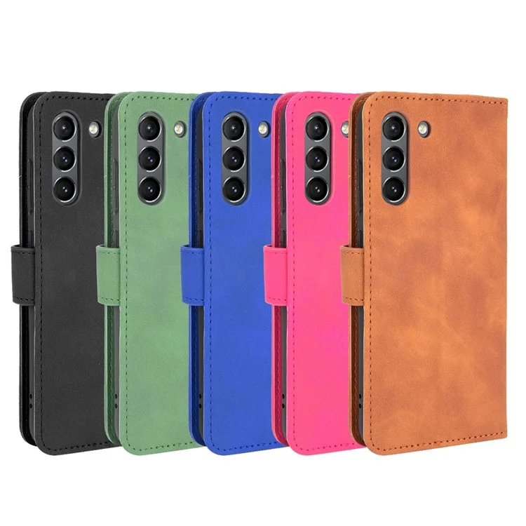 Custodia protettiva in pelle PU touch skin per Samsung Galaxy S21 FE - Verde