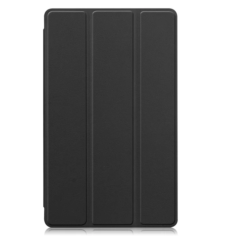 PU Leather Auto Wake/Sleep Estable Stable Stand Soport Case Shell Para Samsung Galaxy Tab A7 Lite/T220/T225 - Negro