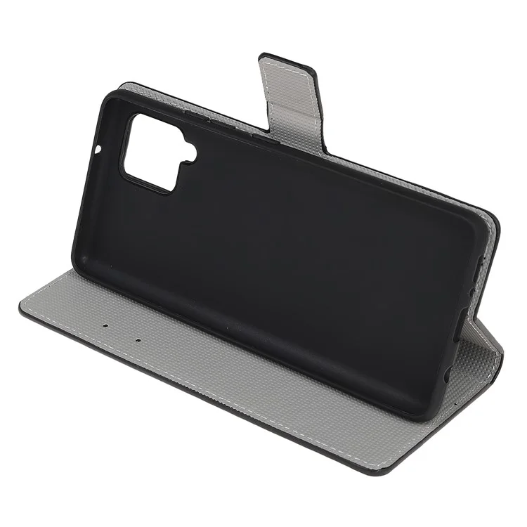 Patrón De Impresión De Protección Completa Wallet Design Soporte De Cuero Funda Protectora Con Soporte Para Samsung Galaxy A22 4G (versión De La UE) - Mariposa Colorida