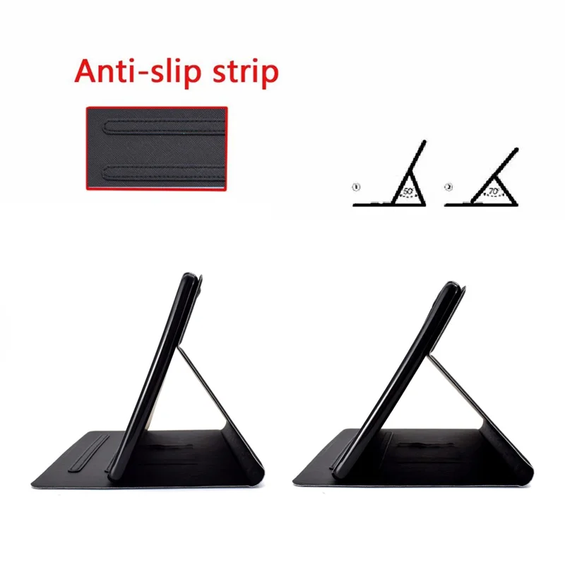 Läderlugg med mönstertryck till surfplatta för Samsung Galaxy Tab A7 Lite 8,7 tum T220 / T225 – Vackra fjärilar