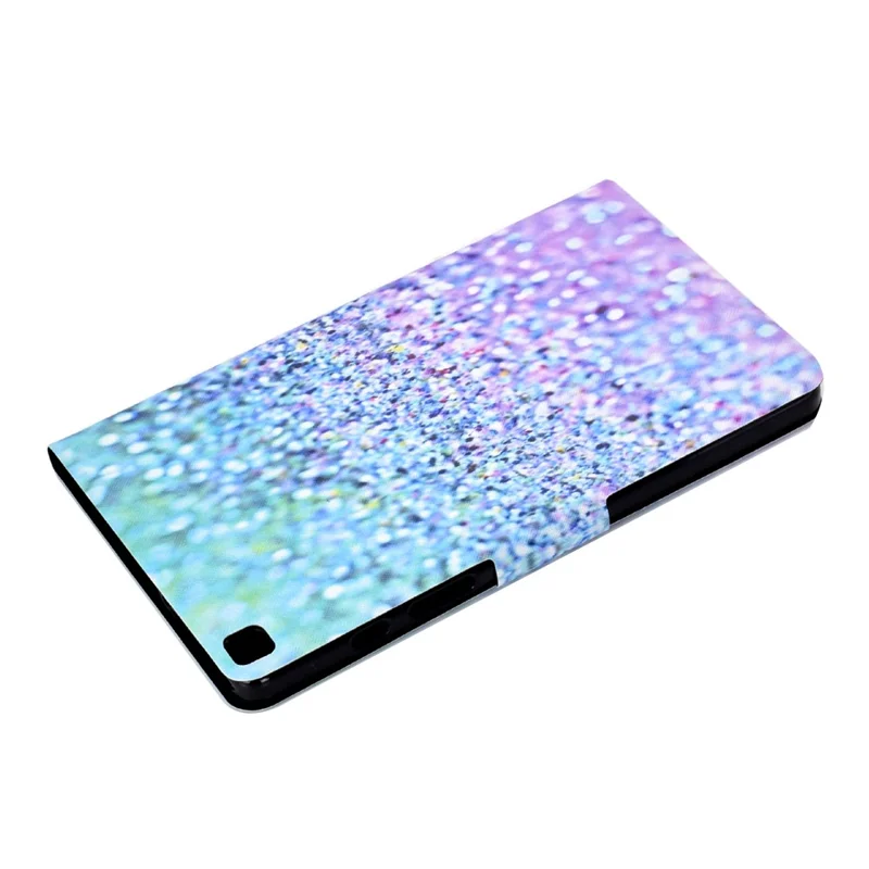 Pattern Printing Design Leather Tablet Case for Samsung Galaxy Tab A7 Lite 8.7-inch T220 / T225 - Glittery Powder