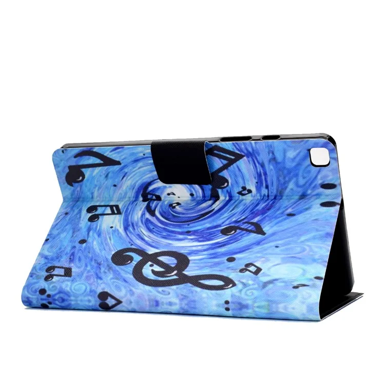 Pattern Printing Design Leather Tablet Case for Samsung Galaxy Tab A7 Lite 8.7-inch T220 / T225 - Musical Note