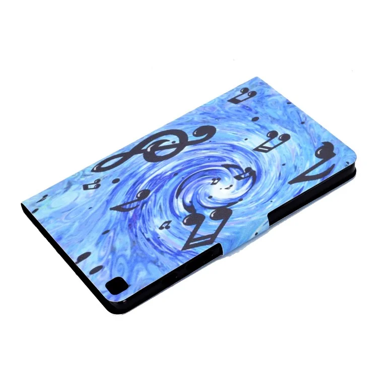 Pattern Printing Design Leather Tablet Case for Samsung Galaxy Tab A7 Lite 8.7-inch T220 / T225 - Musical Note