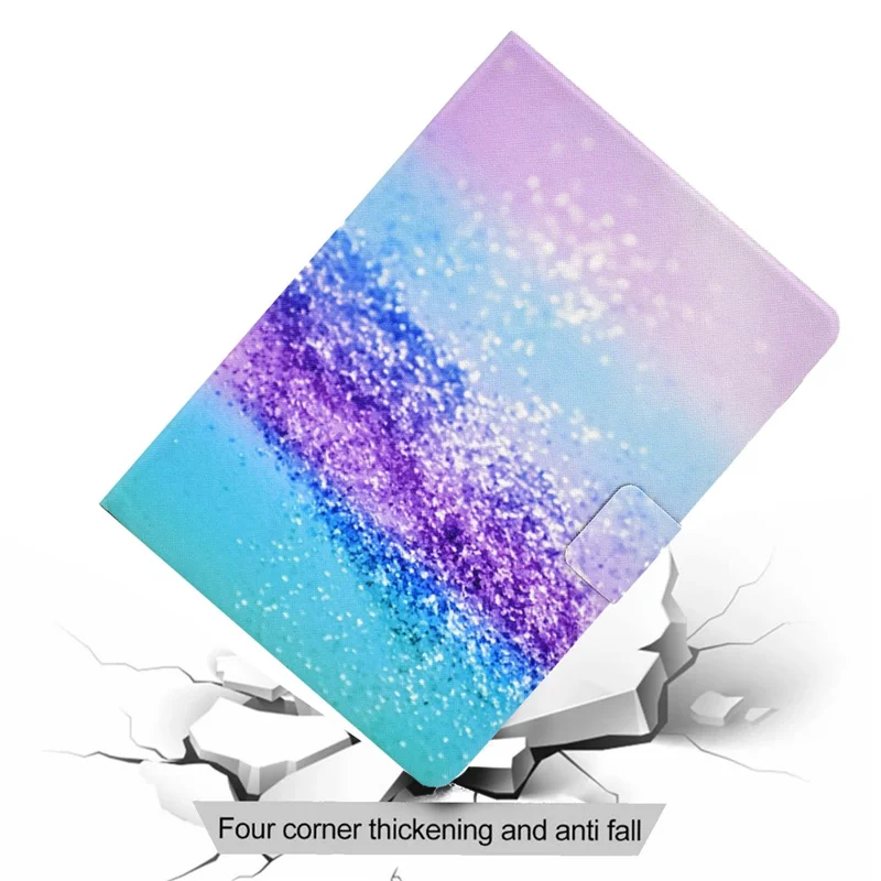 Pattern Printing Design Leather Tablet Case for Samsung Galaxy Tab A7 Lite 8.7-inch T220 / T225 - Beautiful Color